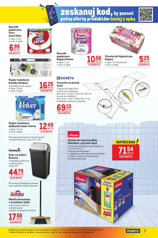 Makro - gazetka promocyjna Oferta dla biura i domu od wtorku 22.07 do poniedziałku 18.08 - strona 7