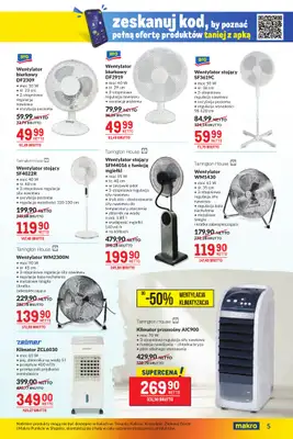 Makro - gazetka promocyjna Oferta dla biura i domu od wtorku 22.07 do poniedziałku 18.08 - strona 5
