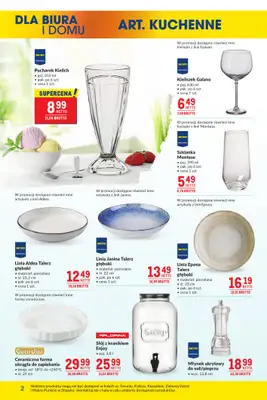 Makro - gazetka promocyjna Oferta dla biura i domu od wtorku 22.07 do poniedziałku 18.08 - strona 2