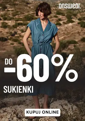 Answear - gazetka promocyjna Do -60% na sukienki od czwartku 17.07 