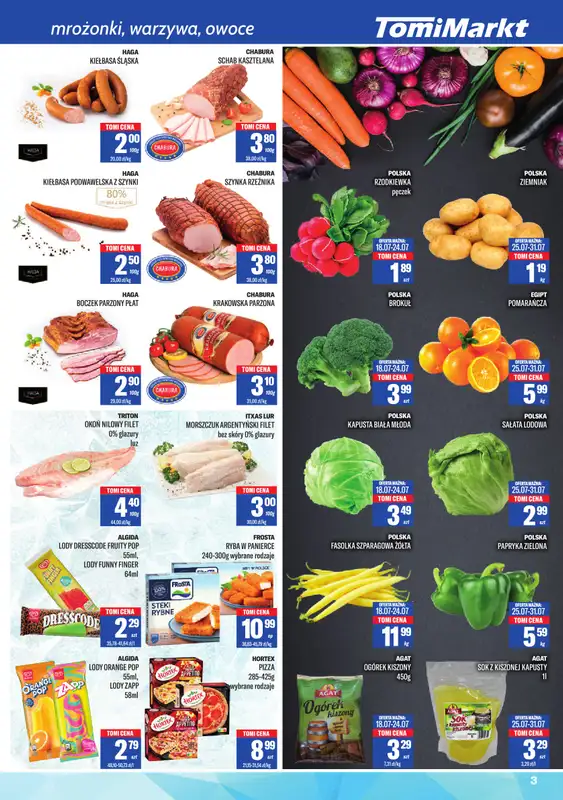Tomi Markt - gazetka promocyjna Gazetka od piątku 18.07 do czwartku 31.07 - strona 3