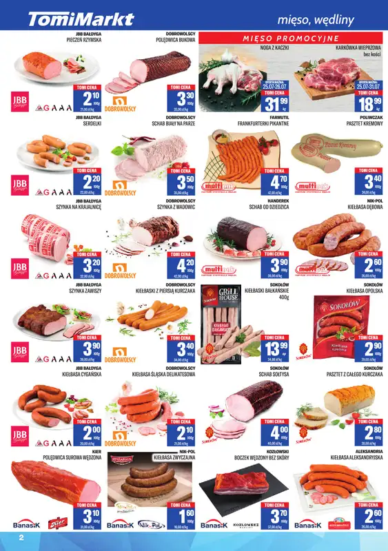 Tomi Markt - gazetka promocyjna Gazetka od piątku 18.07 do czwartku 31.07 - strona 2