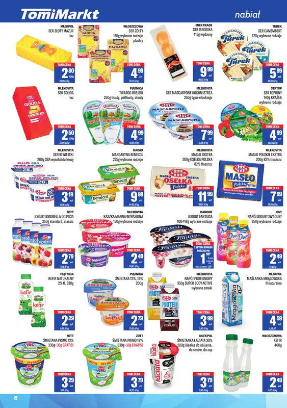 Tomi Markt - gazetka promocyjna Gazetka od piątku 18.07 do czwartku 31.07 - strona 6