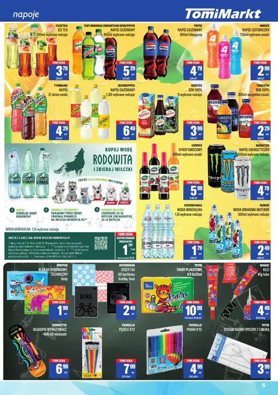 Tomi Markt - gazetka promocyjna Gazetka od piątku 18.07 do czwartku 31.07 - strona 5