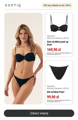 Esotiq - gazetka promocyjna -50% przy zakupach za min. 349 zł od poniedziałku 21.07  - strona 9 Esotiq - gazetka promocyjna -50% przy zakupach za min. 349 zł od poniedziałku 21.07  - strona 9