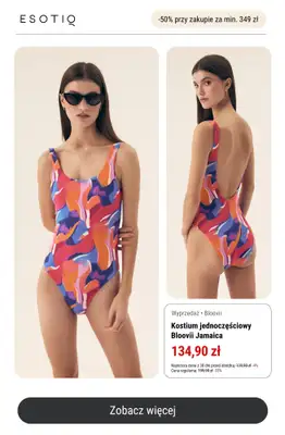 Esotiq - gazetka promocyjna -50% przy zakupach za min. 349 zł od poniedziałku 21.07  - strona 10 Esotiq - gazetka promocyjna -50% przy zakupach za min. 349 zł od poniedziałku 21.07  - strona 10