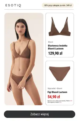 Esotiq - gazetka promocyjna -50% przy zakupach za min. 349 zł od poniedziałku 21.07  - strona 4 Esotiq - gazetka promocyjna -50% przy zakupach za min. 349 zł od poniedziałku 21.07  - strona 4