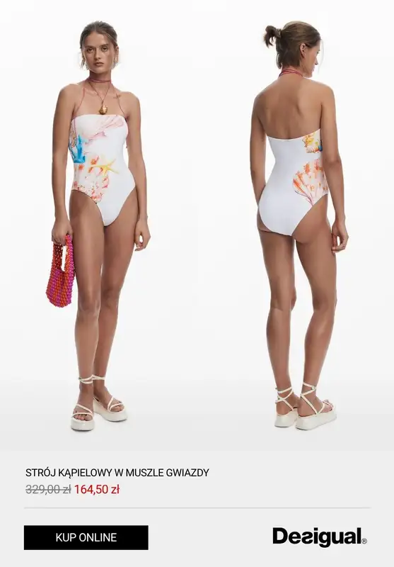 Desigual - gazetka promocyjna Do -60% na stroje kąpielowe od czwartku 17.07  - strona 6