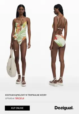 Desigual - gazetka promocyjna Do -60% na stroje kąpielowe od czwartku 17.07  - strona 7