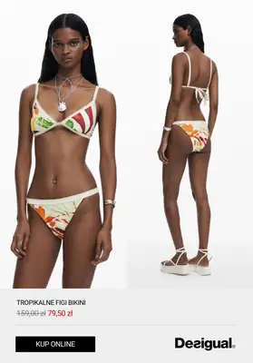 Desigual - gazetka promocyjna Do -60% na stroje kąpielowe od czwartku 17.07  - strona 4