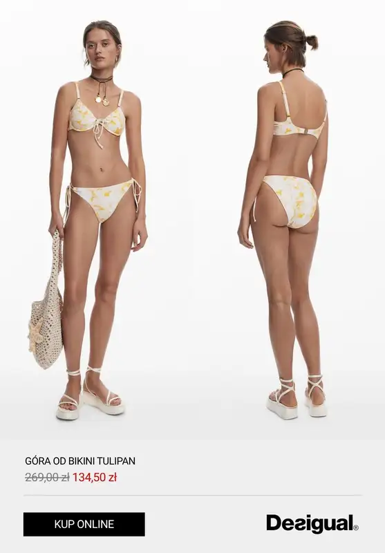 Desigual - gazetka promocyjna Do -60% na stroje kąpielowe od czwartku 17.07  - strona 3
