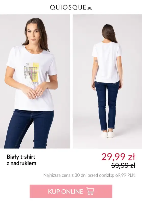 Quiosque - gazetka promocyjna Bluzki damskie od 29,99 zł od czwartku 17.07  - strona 9