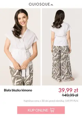 Quiosque - gazetka promocyjna Bluzki damskie od 29,99 zł od czwartku 17.07  - strona 2