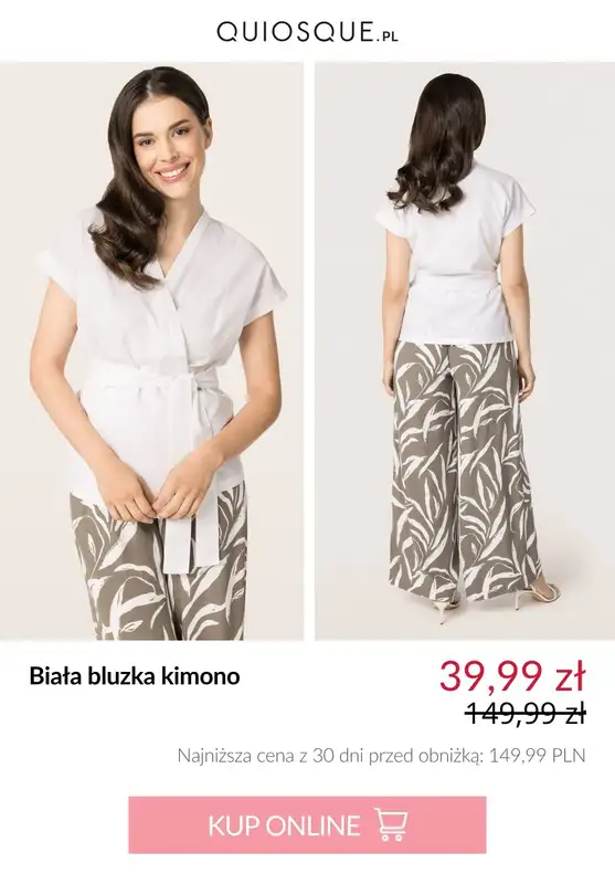 Quiosque - gazetka promocyjna Bluzki damskie od 29,99 zł od czwartku 17.07  - strona 2