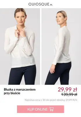 Quiosque - gazetka promocyjna Bluzki damskie od 29,99 zł od czwartku 17.07  - strona 6