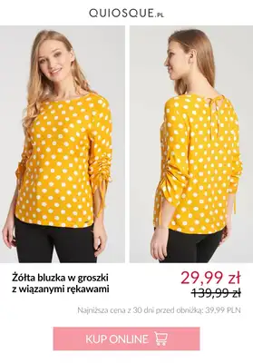 Quiosque - gazetka promocyjna Bluzki damskie od 29,99 zł od czwartku 17.07  - strona 5