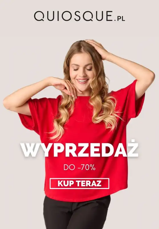 Quiosque - gazetka promocyjna Bluzki damskie od 29,99 zł od czwartku 17.07 