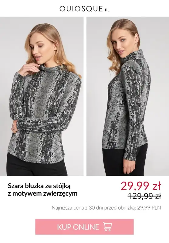 Quiosque - gazetka promocyjna Bluzki damskie od 29,99 zł od czwartku 17.07  - strona 3