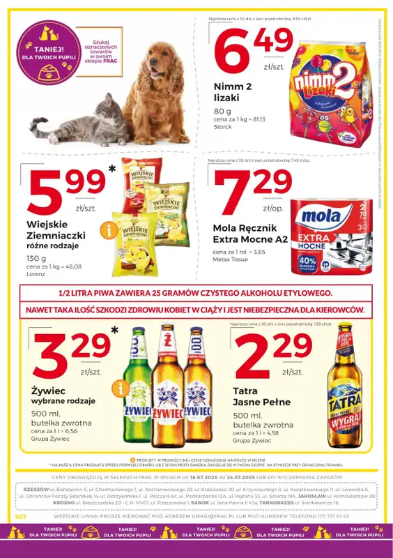 Frac - gazetka promocyjna Gazetka od piątku 18.07 do czwartku 24.07 - strona 4