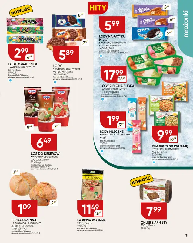 Chata Polska - gazetka promocyjna Gazetka od czwartku 17.07 do niedzieli 27.07 - strona 7