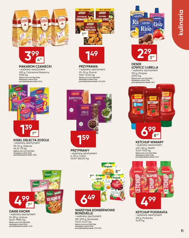 Chata Polska - gazetka promocyjna Gazetka od czwartku 17.07 do niedzieli 27.07 - strona 11