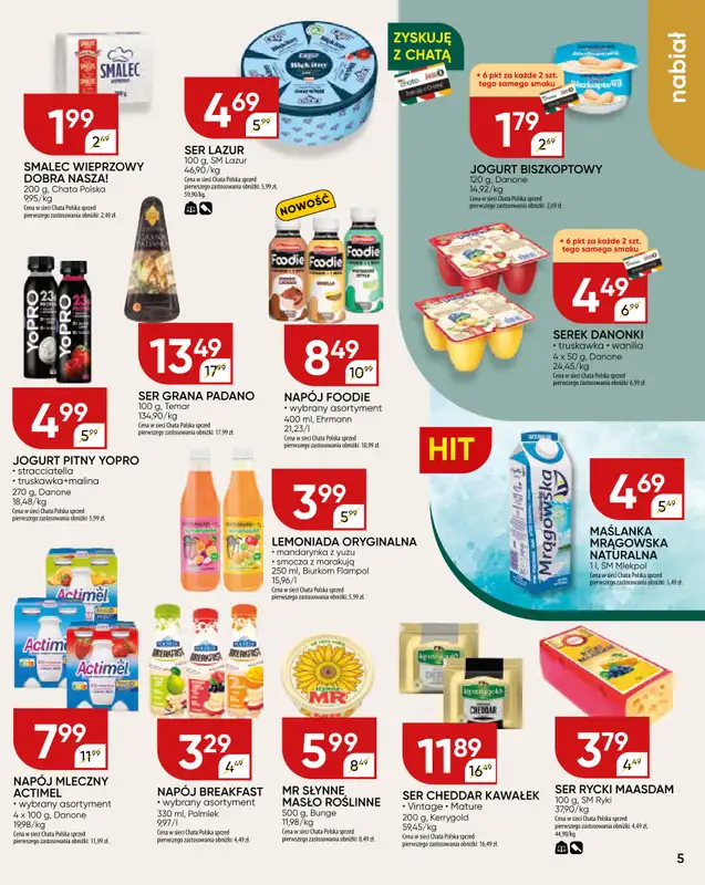 Chata Polska - gazetka promocyjna Gazetka od czwartku 17.07 do niedzieli 27.07 - strona 5