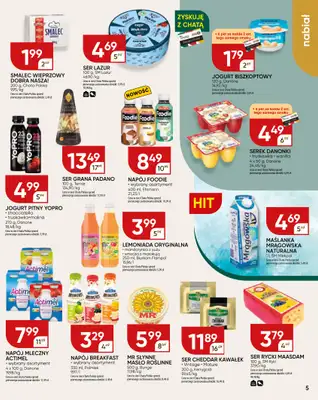 Chata Polska - gazetka promocyjna Gazetka od czwartku 17.07 do niedzieli 27.07 - strona 5 Chata Polska - gazetka promocyjna Gazetka od czwartku 17.07 do niedzieli 27.07 - strona 5