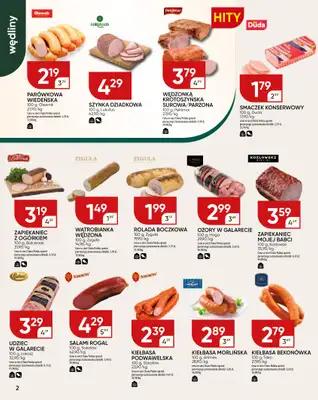 Chata Polska - gazetka promocyjna Gazetka od czwartku 17.07 do niedzieli 27.07 - strona 2 Chata Polska - gazetka promocyjna Gazetka od czwartku 17.07 do niedzieli 27.07 - strona 2