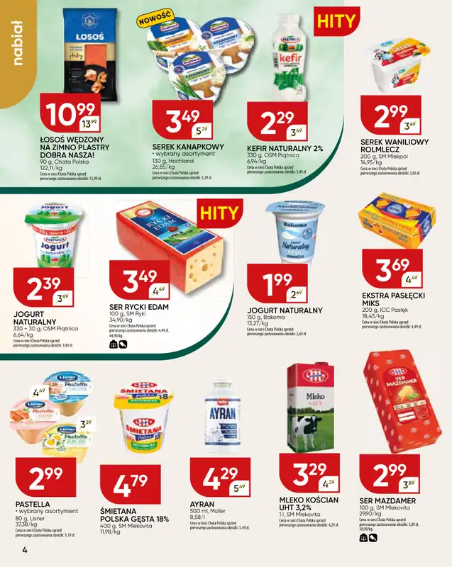 Chata Polska - gazetka promocyjna Gazetka od czwartku 17.07 do niedzieli 27.07 - strona 4