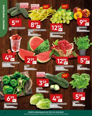 Chata Polska - gazetka promocyjna Gazetka od czwartku 17.07 do niedzieli 27.07 - strona 6 Chata Polska - gazetka promocyjna Gazetka od czwartku 17.07 do niedzieli 27.07 - strona 6