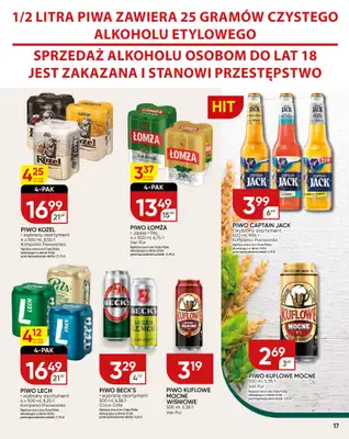 Chata Polska - gazetka promocyjna Gazetka od czwartku 17.07 do niedzieli 27.07 - strona 17 Chata Polska - gazetka promocyjna Gazetka od czwartku 17.07 do niedzieli 27.07 - strona 17