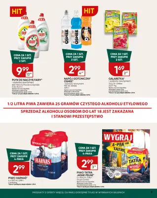 Chata Polska - gazetka promocyjna Gazetka od czwartku 17.07 do niedzieli 27.07 - strona 9 Chata Polska - gazetka promocyjna Gazetka od czwartku 17.07 do niedzieli 27.07 - strona 9