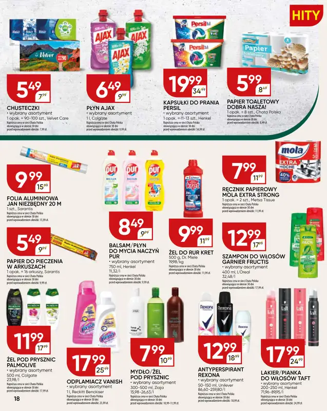 Chata Polska - gazetka promocyjna Gazetka od czwartku 17.07 do niedzieli 27.07 - strona 18