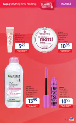 Drogerie DM - gazetka promocyjna Wrocław, już otwarta nowa drogeria w Galerii Dominikańskiej od czwartku 17.07 do soboty 26.07 - strona 3 Drogerie DM - gazetka promocyjna Wrocław, już otwarta nowa drogeria w Galerii Dominikańskiej od czwartku 17.07 do soboty 26.07 - strona 3