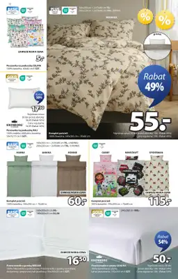 Jysk - gazetka promocyjna Wyprzedaż. Rabat do 60% od środy 23.07 do niedzieli 10.08 - strona 12