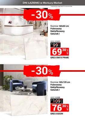 Merkury Market - gazetka promocyjna Dni łazienki od soboty 19.07 do niedzieli 27.07 - strona 3 Merkury Market - gazetka promocyjna Dni łazienki od soboty 19.07 do niedzieli 27.07 - strona 3