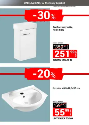 Merkury Market - gazetka promocyjna Dni łazienki od soboty 19.07 do niedzieli 27.07 - strona 7 Merkury Market - gazetka promocyjna Dni łazienki od soboty 19.07 do niedzieli 27.07 - strona 7