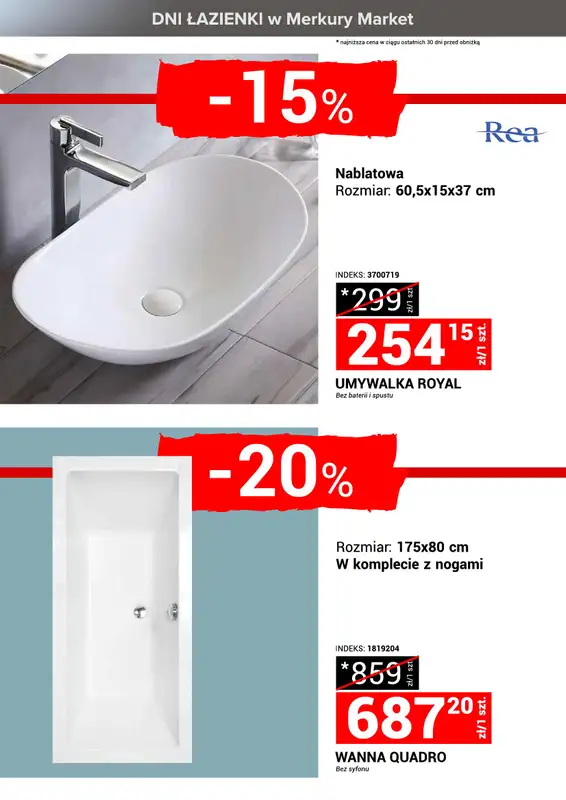 Merkury Market - gazetka promocyjna Dni łazienki od soboty 19.07 do niedzieli 27.07 - strona 9