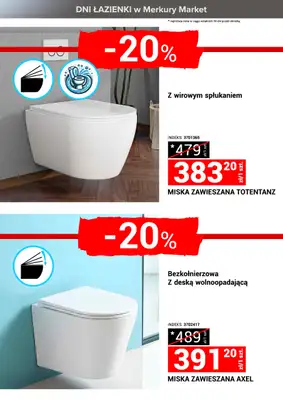 Merkury Market - gazetka promocyjna Dni łazienki od soboty 19.07 do niedzieli 27.07 - strona 11 Merkury Market - gazetka promocyjna Dni łazienki od soboty 19.07 do niedzieli 27.07 - strona 11