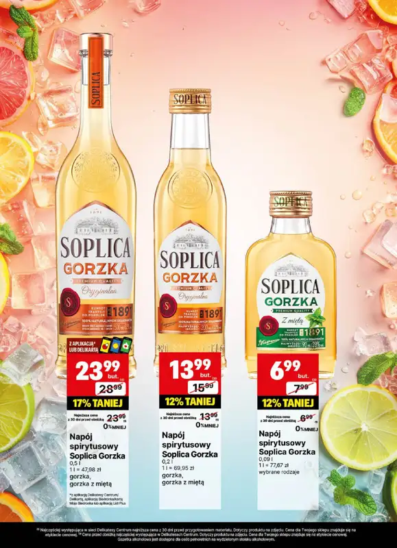 Delikatesy Centrum - gazetka promocyjna Gazetka alkoholowa od poniedziałku 21.07 do niedzieli 03.08 - strona 11