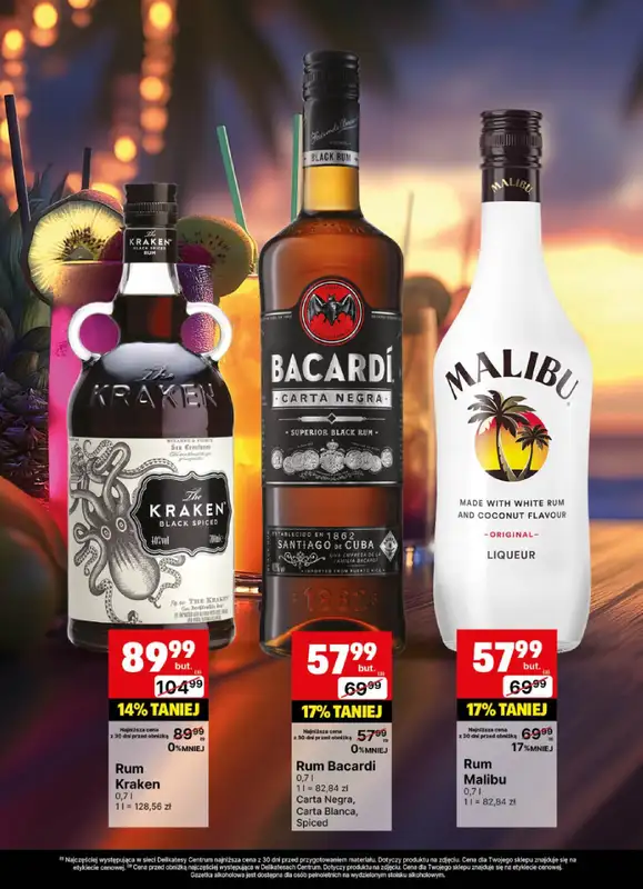 Delikatesy Centrum - gazetka promocyjna Gazetka alkoholowa od poniedziałku 21.07 do niedzieli 03.08 - strona 21