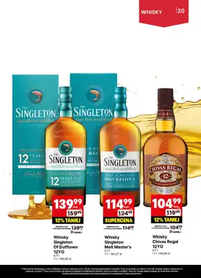 Delikatesy Centrum - gazetka promocyjna Gazetka alkoholowa od poniedziałku 21.07 do niedzieli 03.08 - strona 20