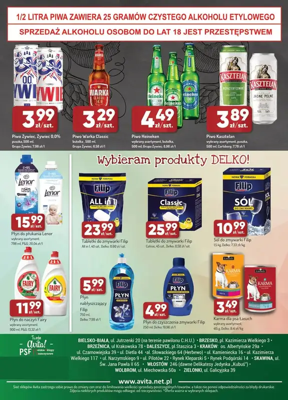 Avita - gazetka promocyjna Gazetka od środy 23.07 do wtorku 29.07 - strona 4
