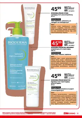 Ziko Dermo - gazetka promocyjna Gazetka od czwartku 24.07 do środy 06.08 - strona 11