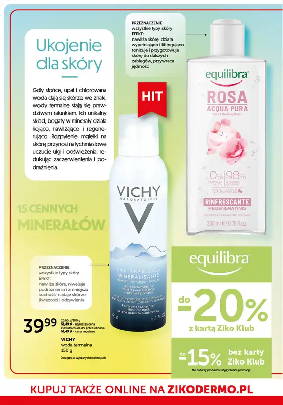 Ziko Dermo - gazetka promocyjna Gazetka od czwartku 24.07 do środy 06.08 - strona 16