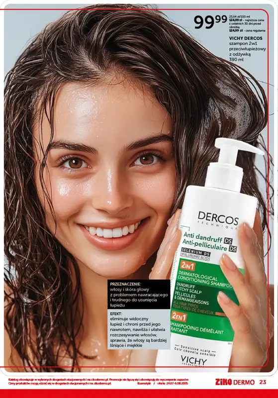 Ziko Dermo - gazetka promocyjna Gazetka od czwartku 24.07 do środy 06.08 - strona 23