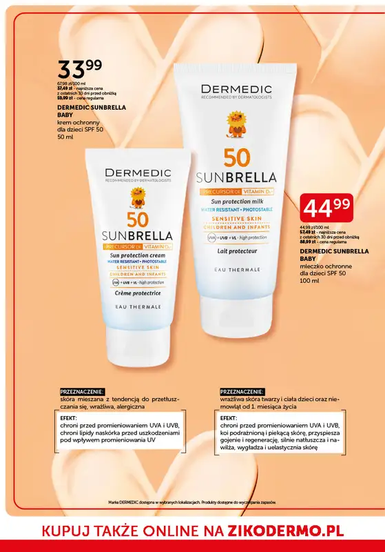 Ziko Dermo - gazetka promocyjna Gazetka od czwartku 24.07 do środy 06.08 - strona 12