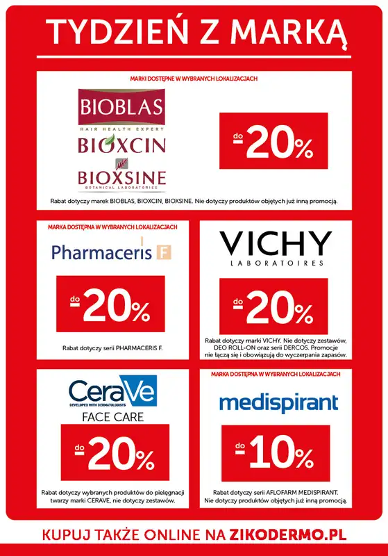 Ziko Dermo - gazetka promocyjna Gazetka od czwartku 24.07 do środy 06.08 - strona 30