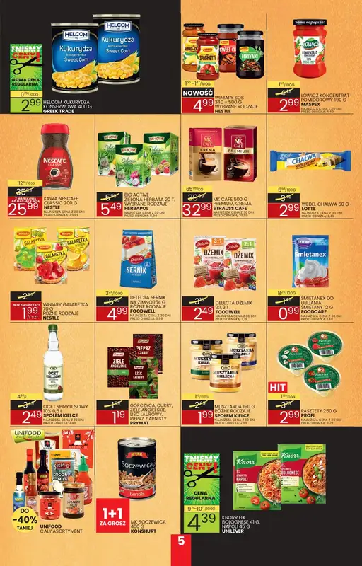 Wafelek - gazetka promocyjna Gazetka od poniedziałku 21.07 do soboty 02.08 - strona 5