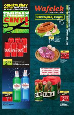 Wafelek - gazetka promocyjna Gazetka od poniedziałku 21.07 do soboty 02.08